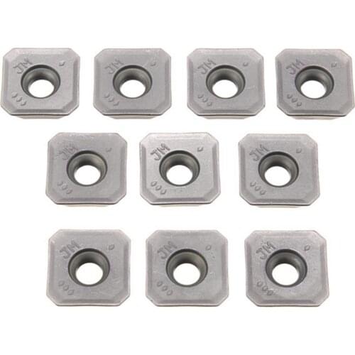10Pcs/Box CNC Blade SEMT13T3AGSN-JM VP15TF CNC Blade High Wear Resistance Replaceable Sharp Carbide Inserts for Milling Machine
