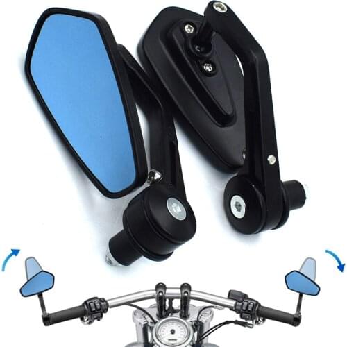 Motorcycle Aluminum 7/8'' 22mm Rear View Mirror For Ducati Yamaha kawasaki HONDA CBR900RR CBR919RR CBR893RR CB1300 CB1300X4