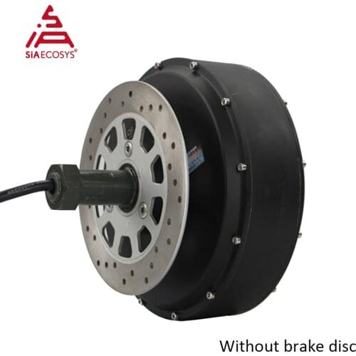 Detachable QS 2000W 260 V1 72V50KPH Single Shaft Hub Motor for Small e-car