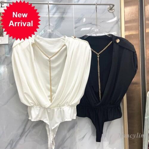 Mulbry Cilk Black And White Blouses