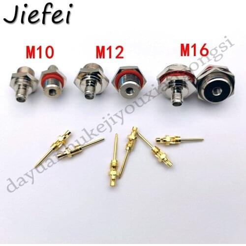 NEW copper ( RP ) SMA Female Mount socket Connector for RG174 RG316 LMR100 Cable Wire For M10 M12 M16 Waterproof Box