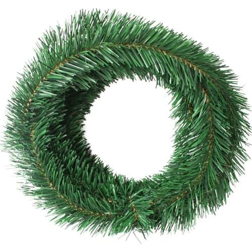 Christmas Decoration Artificial Rattan 5.5 M Encryption Simulation Plant Garland Pine Artificial Flower DIY Wreath For Xmas Tree