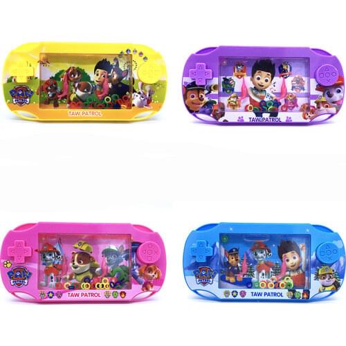 Paw Patrol Cultivate Kid Thinking Ability Toys Water Ring Toss Child Handheld Game Machine Interactive Game Toys Christmas Gift