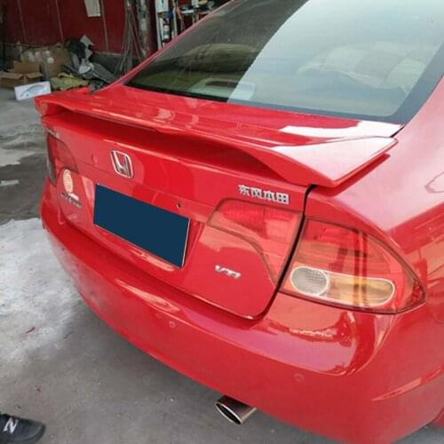 Rear Trunk Lid Spoilers Wing ABS Material Ciimo Rear Wing Decoration Dedicated Accessories For Honda Civic Spoiler 2006 - 2011