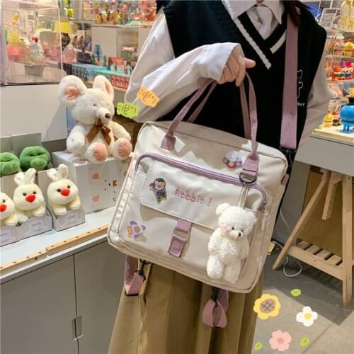Female Cute Crossbody Bags for Women Ins Waterproof Kawaii Shoulder Bag Class Harajuku Purses and Handbags Luxury Designer 2021