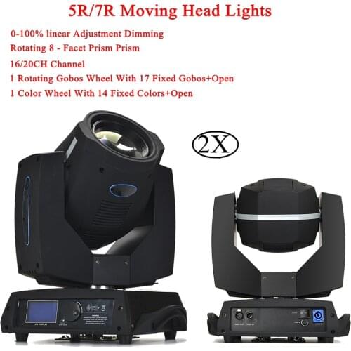 Moving Head LED Beam Stage Lighting 7R 230W Yodn Moving Head Light Professional DMX512 For Disco DJ Music Party KTV Nightclub