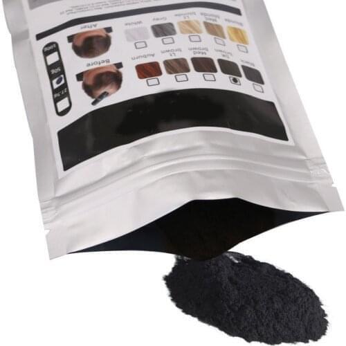 Hair Fibers Keratin Thickening Spray Hair Building Fibers 27.5g Refill bag pack Instant Regrowth Powders Poudre