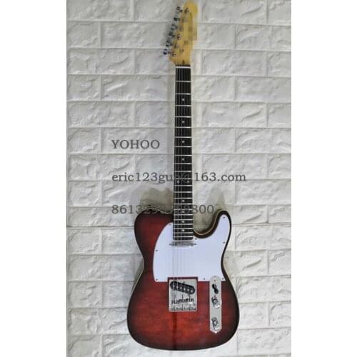 Factory custom TS Color tlr Guitar with Chrome Hardwares Rosewood fretboard Black Pickguard,customized!PayPal available!T-12