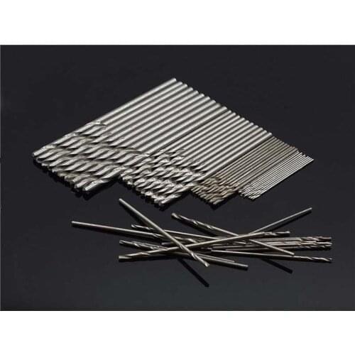 4/10/25/28/40pcs Set 0.5-3mm Micro HSS Twist Drill Bits Small Woodworking Tools Mini Model Craft Repair Parts