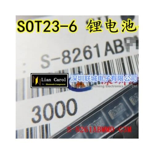 10Pcs 50PCS 100PCS S-8261ABMMD-G3MT2S S-8261ABMMD-G3MT2G S8261ABM S-8261ABMMD-G3M G3M SOT23-6 S-8261-G3M