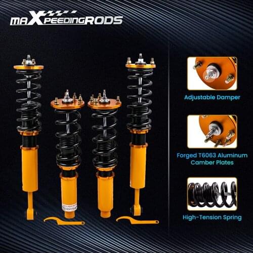 24 Damper Coilover Shock strut Kits For Honda 98-02 for Accord 99-03 Acura TL 01-03 CL Shocks Suspension