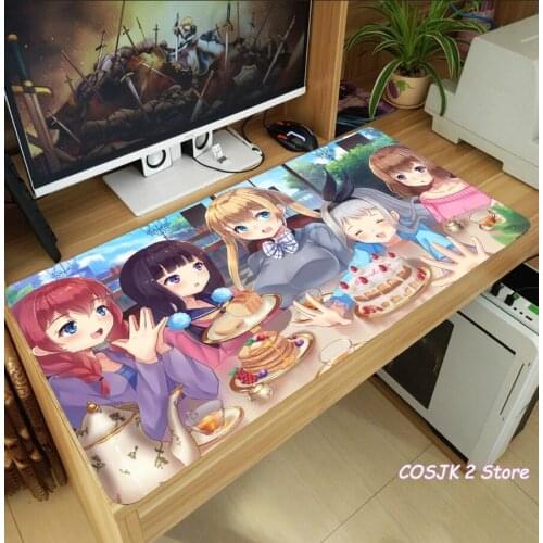 Anime Blend·S Sakuranomiya Maika Hinata Kaho Mouse Pad Thicken Laptop Gaming Mice Mat Table Keyboard Mat Anti-Slip Playmat Gifts