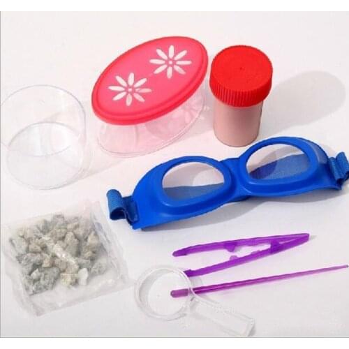 Free ship 1xTeenage children kids scientific science educational models experimental toy materials CRYSTAL GROW experiment toy