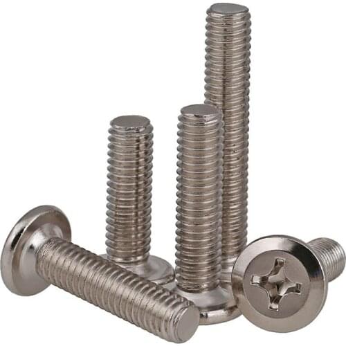 Furniture Large Flat Head Upside-down Cross Screw Furniture Link Screws Home Large Flat Round Head Cross Screw 50PCS