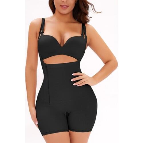 Black Slimming Body Shaper Shapewear Bodysuit Shapers Underwear Sexy Butt Lifter Firm Control Waist Trainer Full Body BodySuits