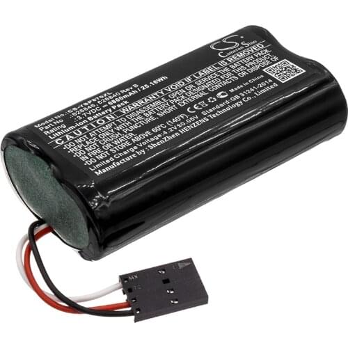 CS 6800mAh / 25.16Wh battery for YSI 626870-1, ProSolo Digital Water Quality 626840 Rev B, 626846