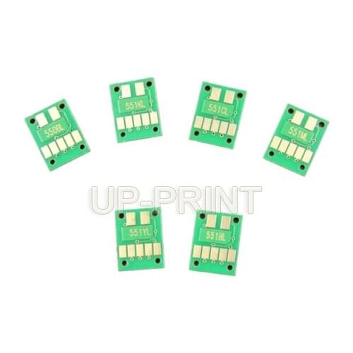UP 30PCS/5sets ARC CHIPS For CANON MG6350 MG7150 iP8750 MG7550 pgi 550 auto reset chip PGI-550 CLI551 pgi550
