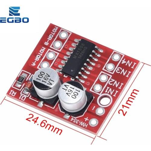 1PCS EGBO 5A 2 way DC Motor Driver Module PWM Speed Dual H-Bridge Stepper L298N L9110