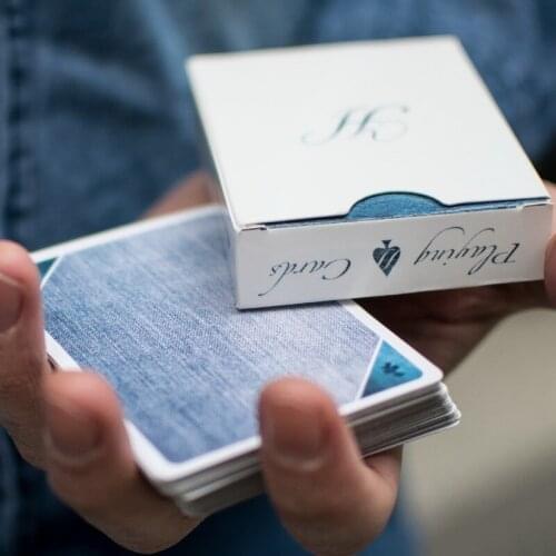 Handshields Jeans Playing Cards Poker Size Deck USPCC Custom Limited Edition New Magic Props