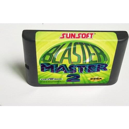 Blaster Master 2 - 16 Bit MD Game Card for Sega Megadrive Genesis Video Game Console Cartridge