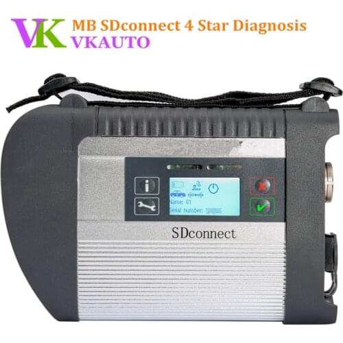 Best Quality MB SD Connect Compact 4 Star C4 Diagnosis with WIFI for Cars and Trucks Works Stables