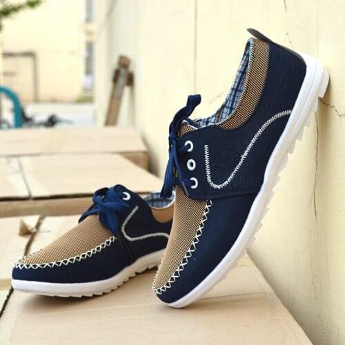 2020 mens lace-up casual shoes men walking sneakers loafers moccasins breathable non-slip black driving shoes flat shoes