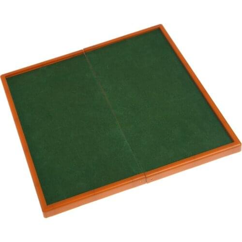 Portable Mini 144 Mahjong Set Mah jong Table Traditional Game Travel Foldable