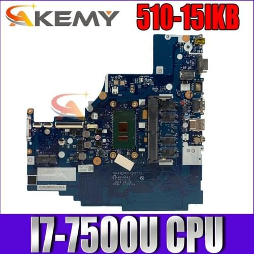 Applicable to 510-15IKB notebook motherboard I7-7500U UMA number NM-A982 FRU 5B20M31138 5B20M31104 5B20M31159