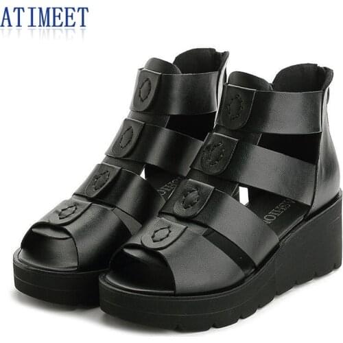 New Summer Gladiator Sandals Fashion Casual Sandals Designer Shoes Women Slippers Cool