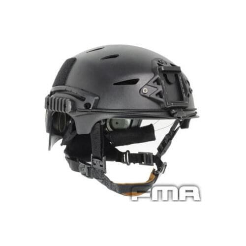 Tactical Airsoft CS Protective EXF BUMP Helmet Black M / L High Quality