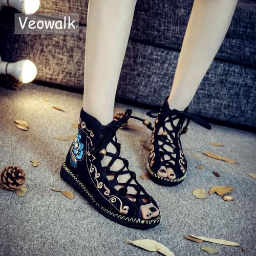 Обувь на низком каблуке Veowalk China At AliExpress