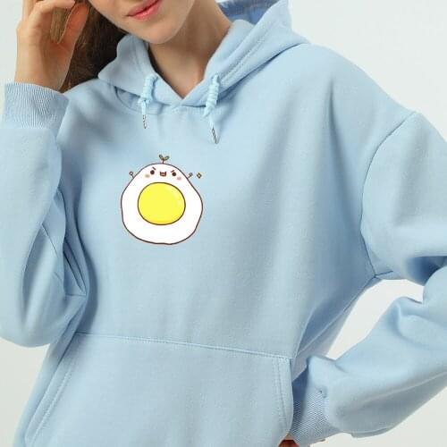 Winter Women Aesthetic Hoody Sweatshirt Lady Harajuku Kawaii Pullover Pocket Plus Size Cotton Tops Hoodies XXL Moletom Feminino