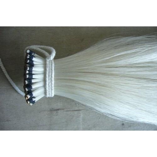 10 hanks violin Bowhair 31" Best Stallion Mongolia Bowhair bow hair