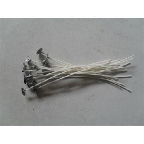 100 Pcs 9cm candle wicks candle making non-toxic durable low smoke cotton core DIY candle materials