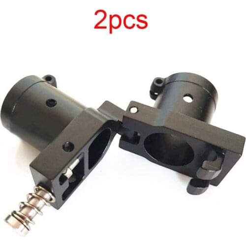 2PCS CNC D20mm Folding Arm Horizontal Foldable Piece 20mm Carbon Tube Clip Pipe Clamp Fixture Connector Joint Adapter for RC UAV