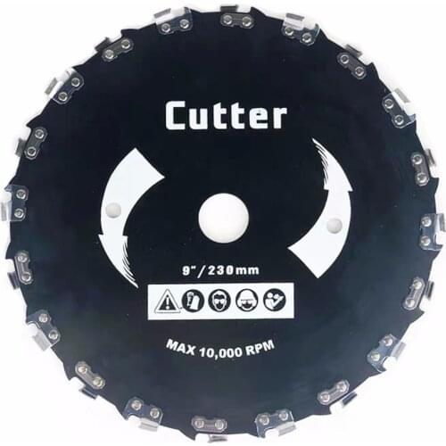 Mower accessories Grass Trimmer blades General sawing blades Small tree cutter right-angle chain saw blades for household use