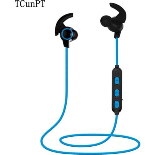 TCunPT Wireless Sports Bluetooth Headset Music Earphone Bass Mini Earbuds Stereo Headphone with Microphone for iPhone xiaomi