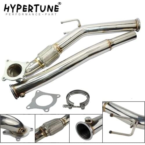 Hypertune - Exhaust Turbo Downpipe For 06-09 VW GOLF GTI JETTA AUDI A3 2.0T FSI Turbo Downpipe Performance MKV HT6121