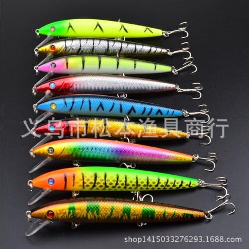 180pcs/lot 4.7" 12cm classic bait lures hard plastic bait lures bait m 0.49OZ 13.8g with Hooks bionic Fishing Bait Tackle Swimba