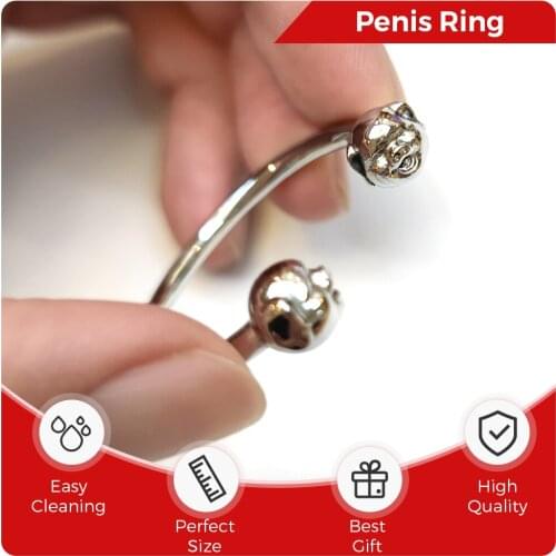 Piggy Stainless Steel Cock Penis Glans Rings Fetish Penis Last Erection Chastity Cage Cockring Delay Ejaculation Sex Toy For Men