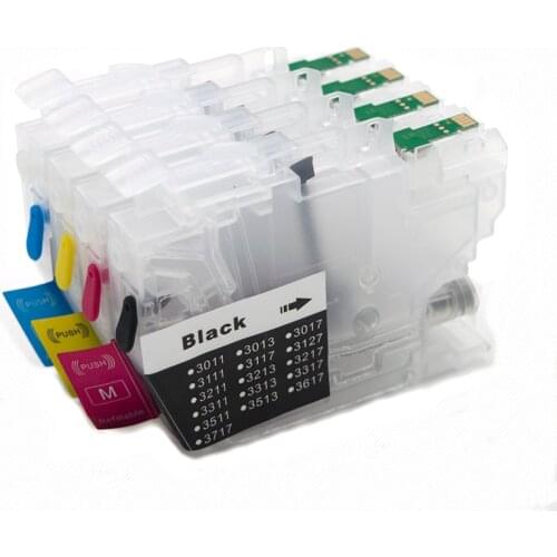 LC3017 LC3019 Refillable Ink Cartridge for Brother MFC-J5830 MFC-J6535DW MFC-J5930DW MFC-J6935DW MFC-J6535DWXL printers