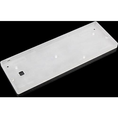 Frosted Acrylic Case Shell PCB Plate For GH60 DZ60 Poker2 60% mini Keyboard