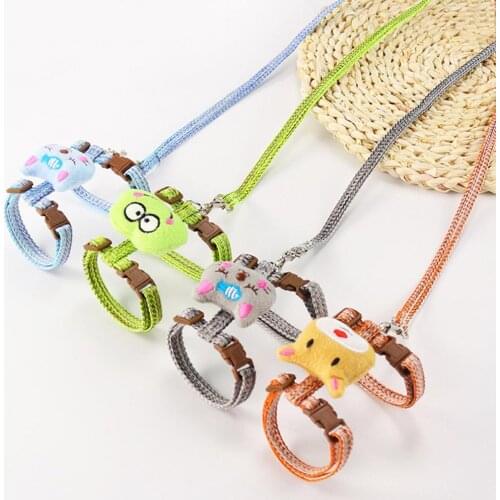 Fashion Cute Dog Cat Protective Anti-Escape Vest Harness Soft Adjustable Pet Walking Leash Dogs Supplies Products