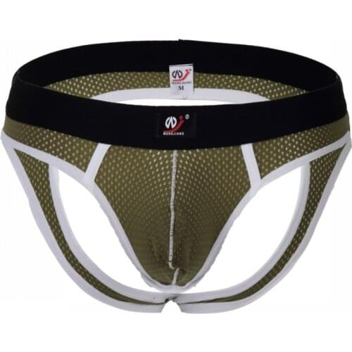 Men Bikini Sexy Underwear Briefs Mesh Sheer Panties G-string Jockstrap Sleepwear Gay Penis Pouch Thongs Men Shorts