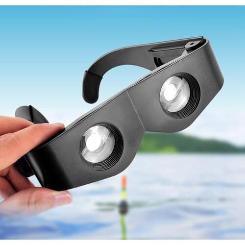 Adjustable Focus Glasses Telescope Magnifier Binoculars :300 ~ 400