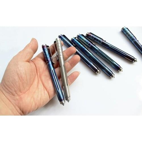 Original Titanium Alloy Tungsten Steel Broken Window Pen EDC Tactical Pen Defense Pen Signature Pen