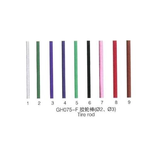 10pcs rubber rods for jewelry making polishing grinding tool diameter 2mm/3mm