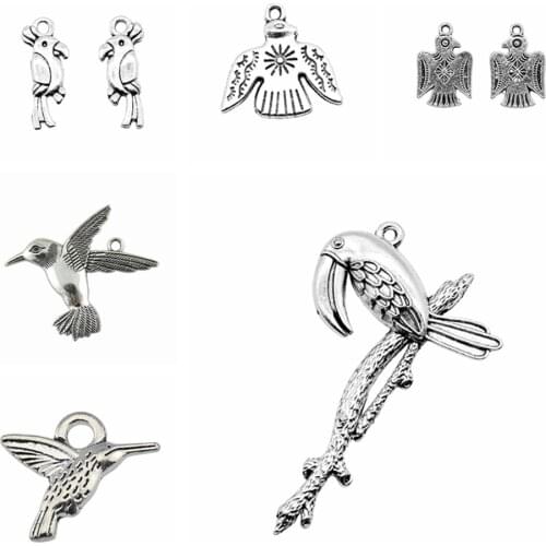 Sejuani diy charms for jewelry making kit pendant for bracelet jewelry accessories Hummingbird Charms