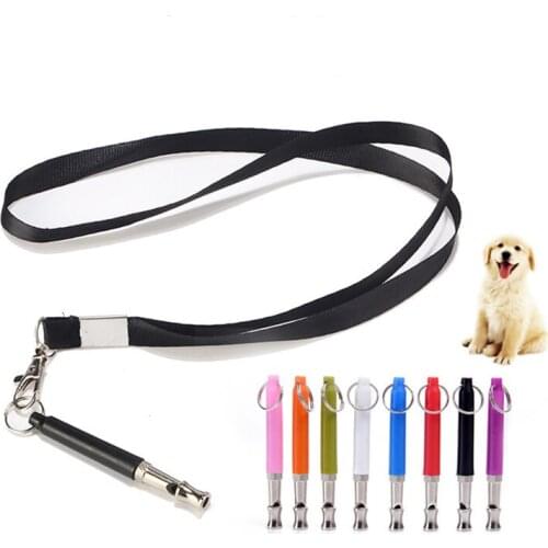 Dog Whistle Dog Training Whistle Adjustable Pet Trainer Pet Training Whistle With Lanyard For Pet Training Dogs Pets Accessories