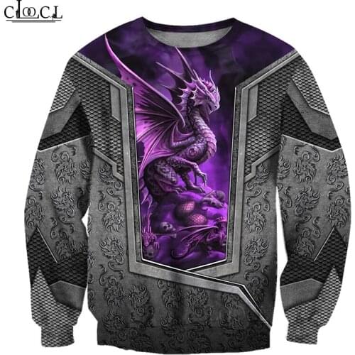 HX Fashion Men Women Tattoo and Dungeon Dragon 3D Printed Harajuku Sweatshirt Casual Streetwear Tracksuit Tops Drop Shipping